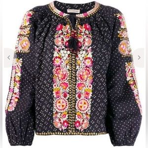 Ulla Johnson Peasant Blouse Size M